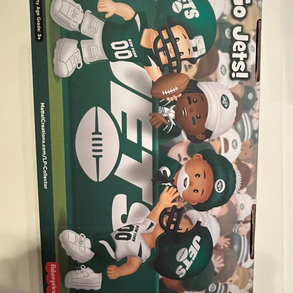 Fisher Price Jets attention football