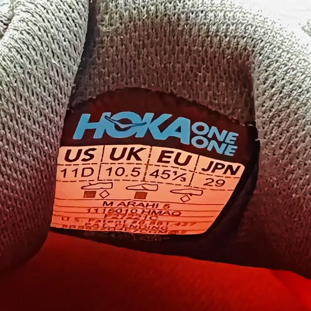 Hoka One One shown see comfort