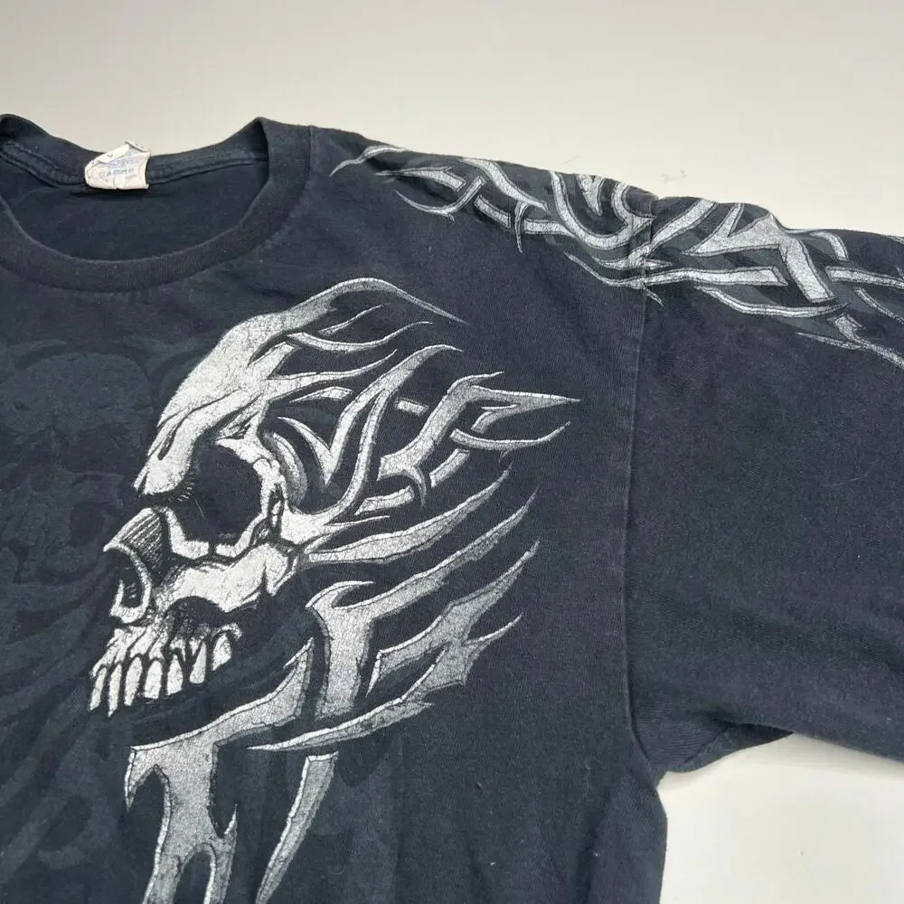 Gildan vintage skull