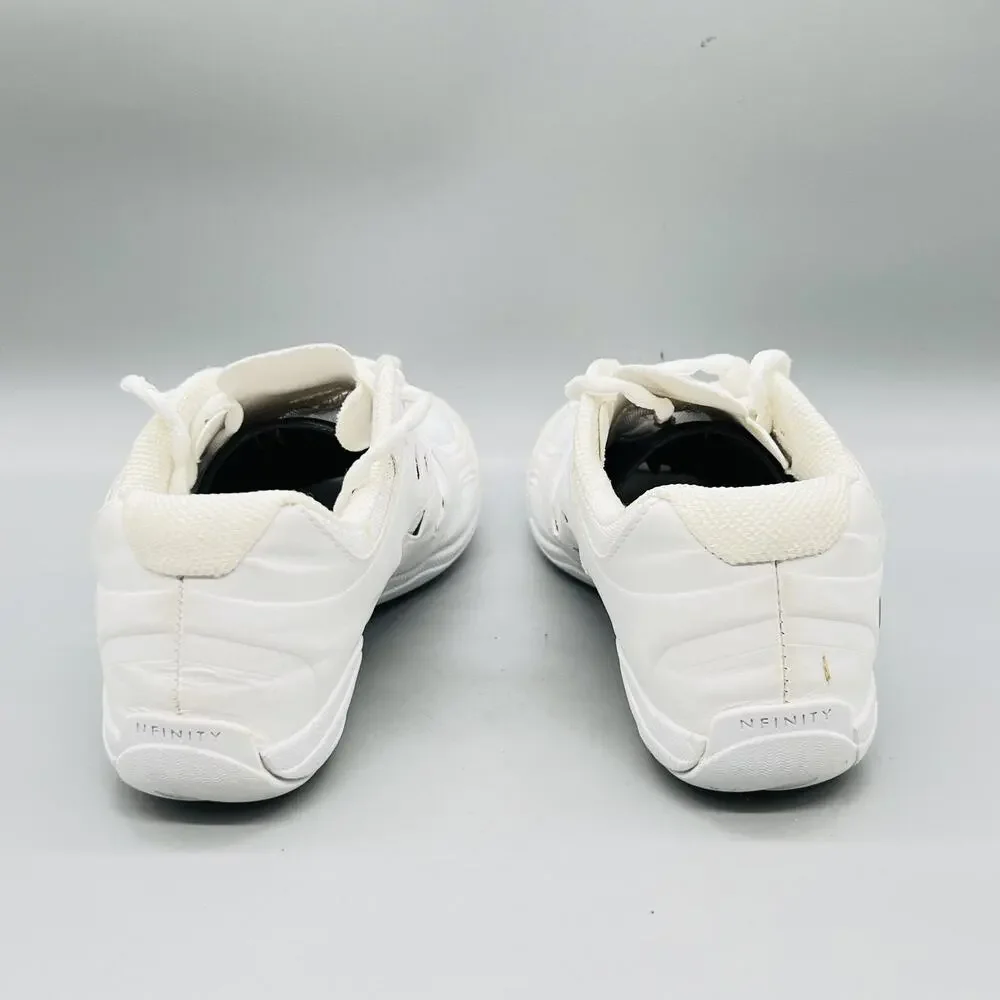 Nfinity Shoes Women 8 White Halo Defiance Cheerleading Athletic Sneakers Comfort
