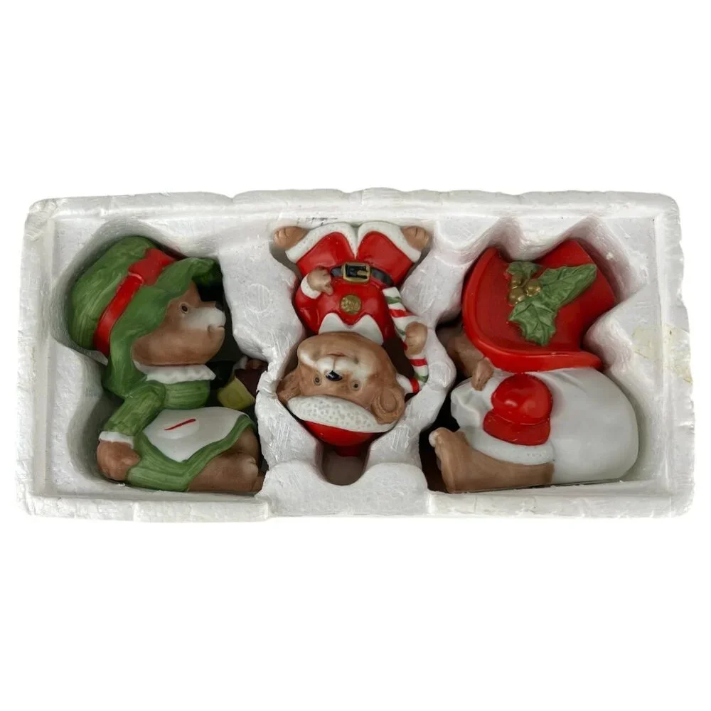 Homco figurine holiday nostalgic