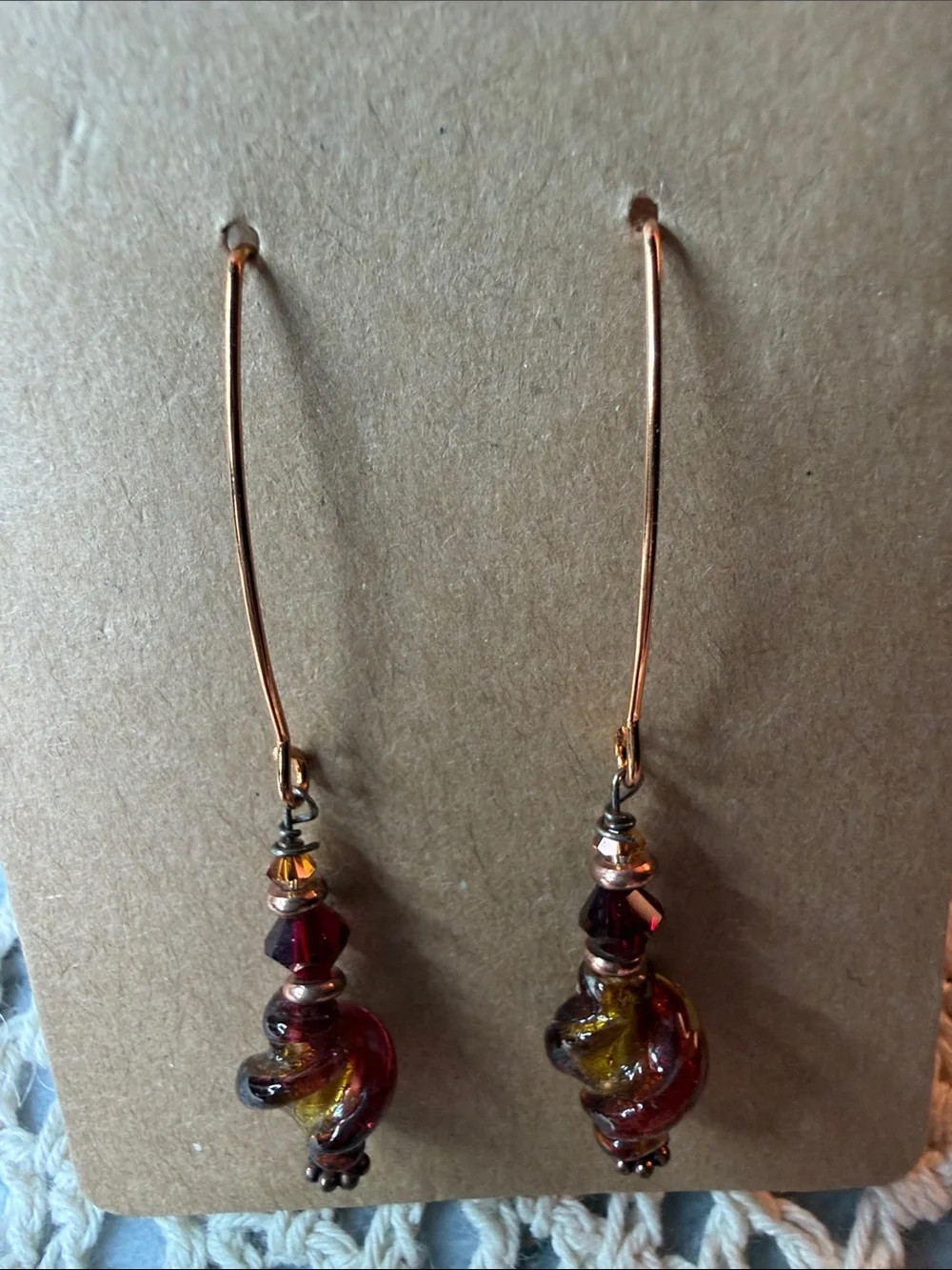 N/A wear earrings