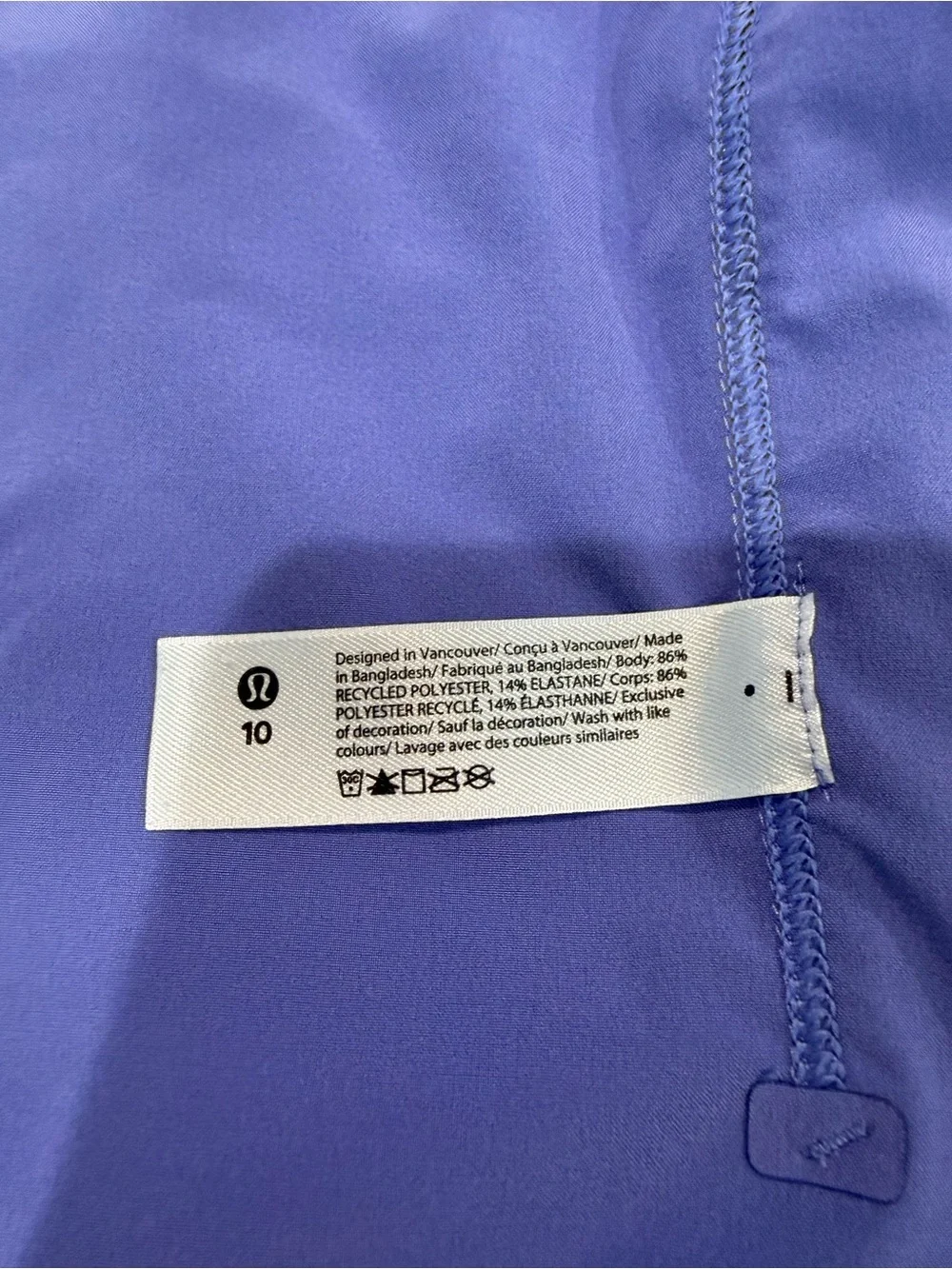 lululemon athletica lightweight lavender