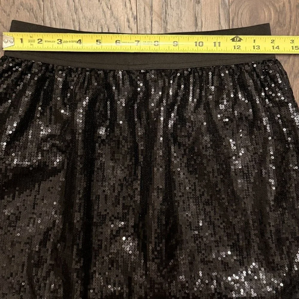 Romeo & Juliet Couture waistband sequin shell