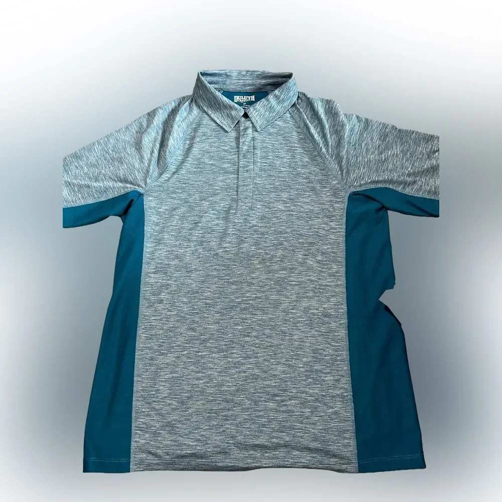 Men’s Duluth Trading Company Blue Polo Shirt