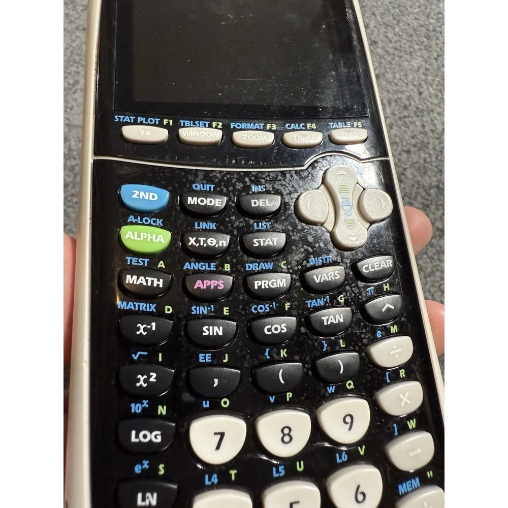 Texas Instruments calculator has