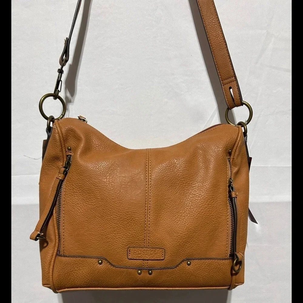 Rosetti Crossbody Bag Womens Jasper Pumpkin Spice‎ Coho Brown Hobo Style Medium