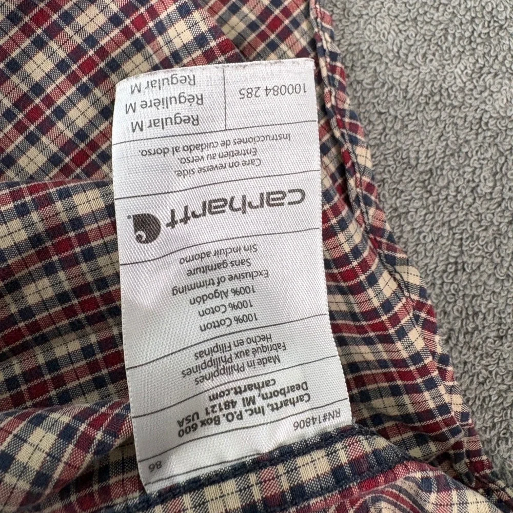 Carhartt workwear plaid