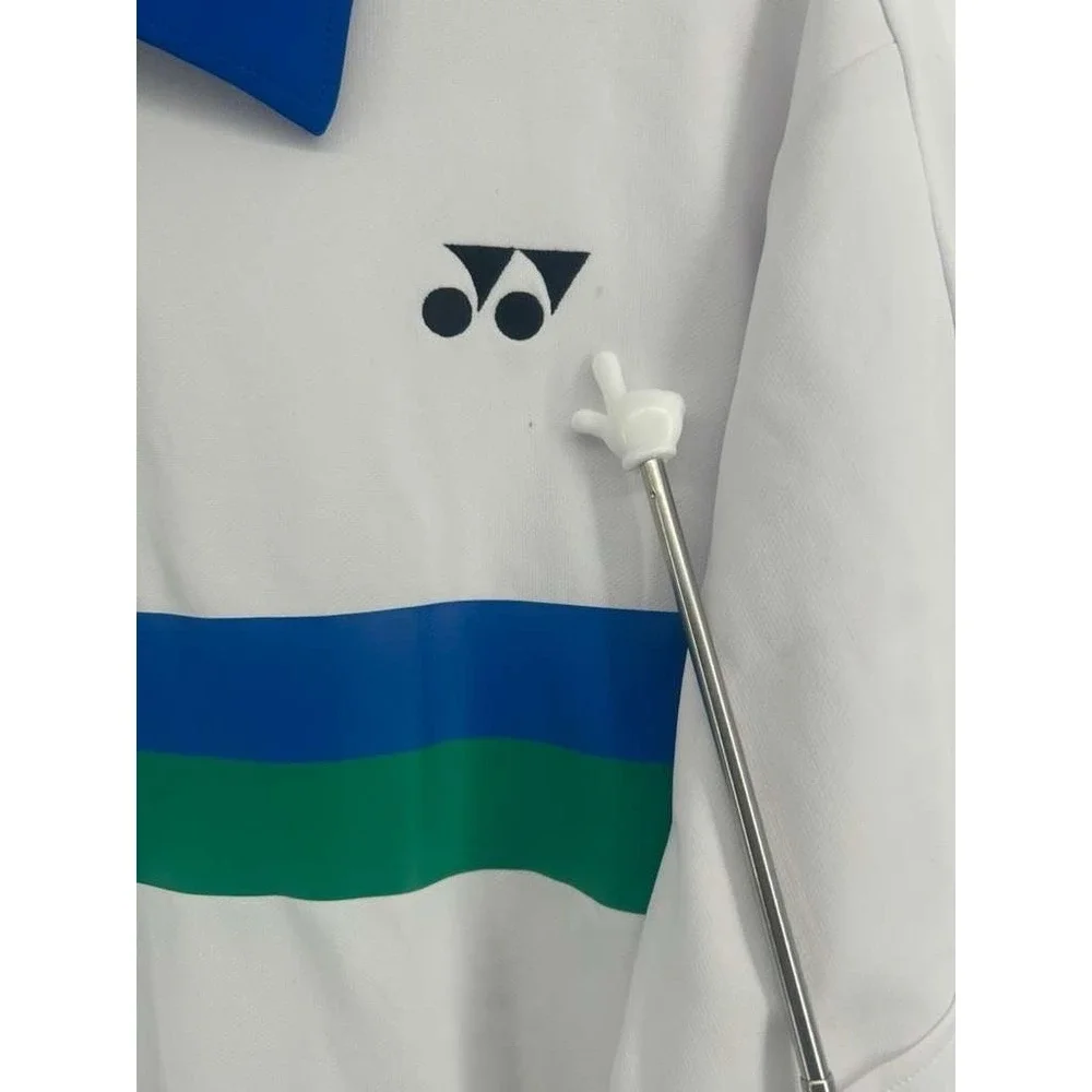 Yonex Tennis Polo Shirt‎ White 75th Anniversary Size XXL Limited Edition Rare
