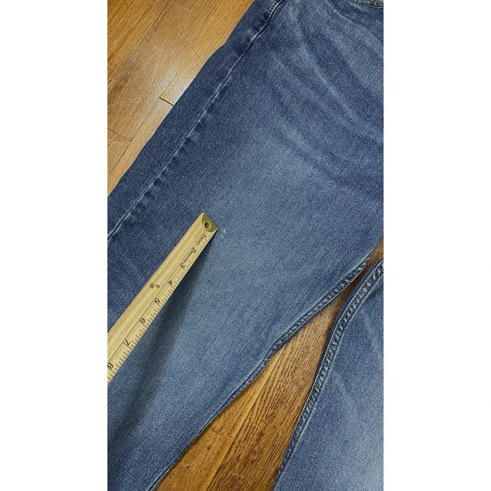 Levis 505‎ Regular Straight Leg Blue Denim Jeans Mens 38x33 Western Workwear
