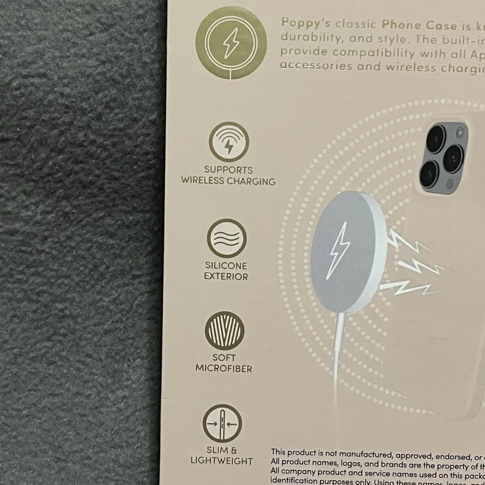 XO Poppy iPhone 16 Pro Max Himalayan Sunrise Beige‎ Magsafe Cellphone Case