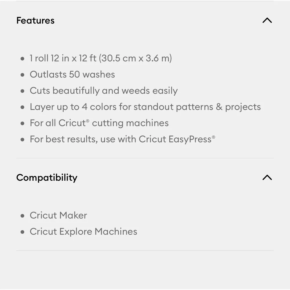 Cricut everyday iron