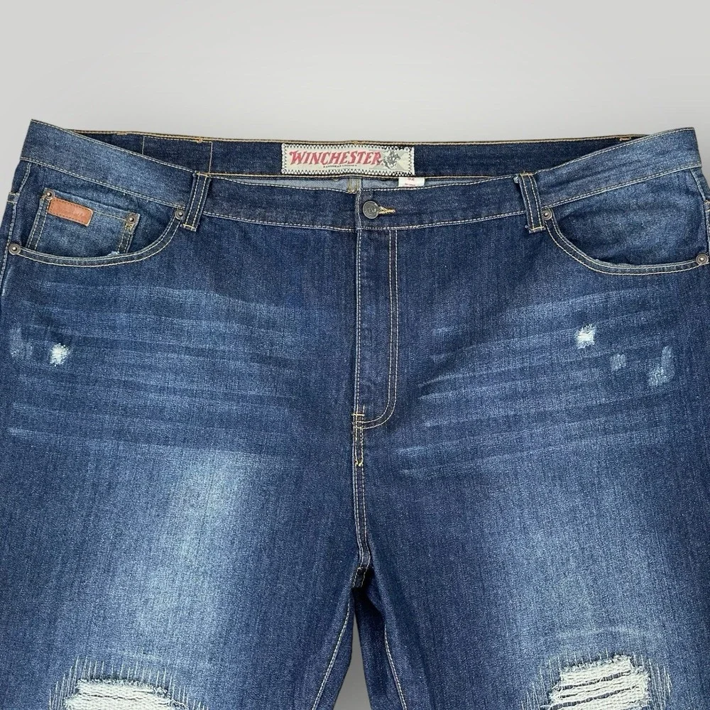 Winchester distressed leg jeans