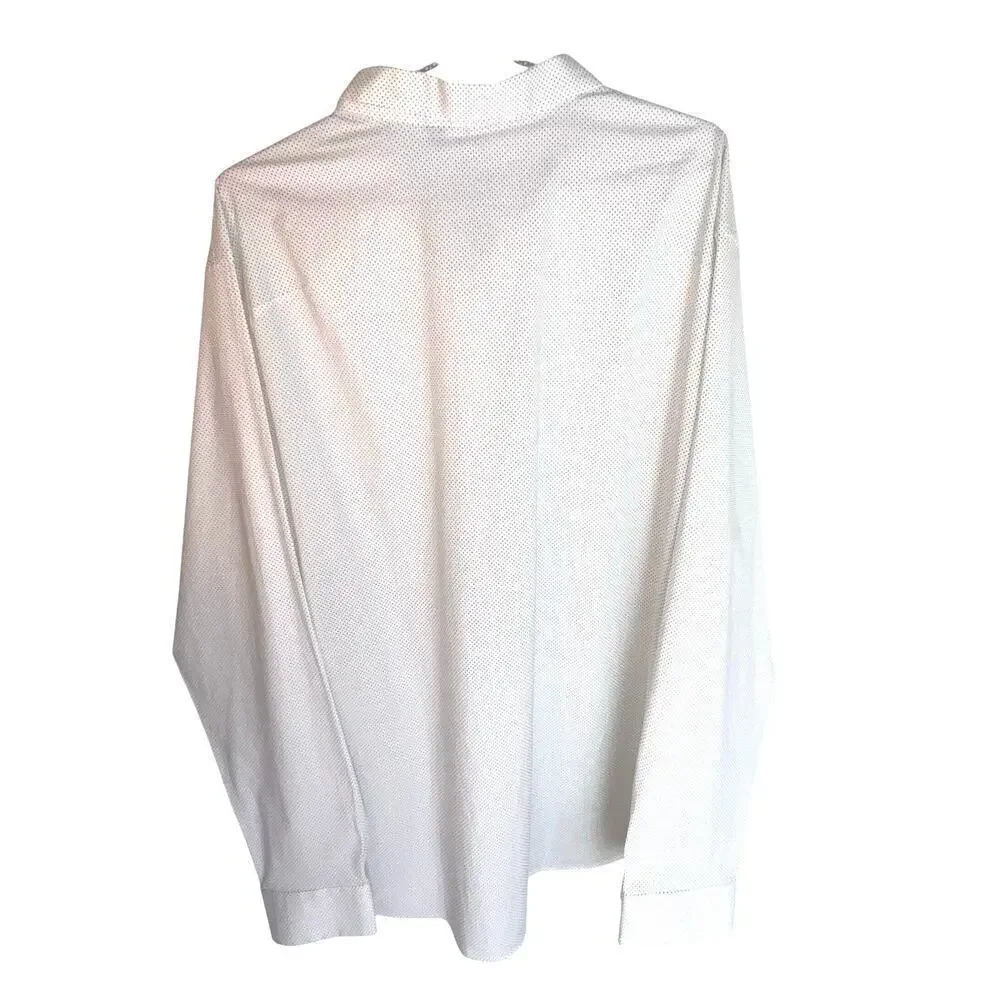 Artefact men’s XL‎ microdot stretch long sleeve button front dress casual shirt￼