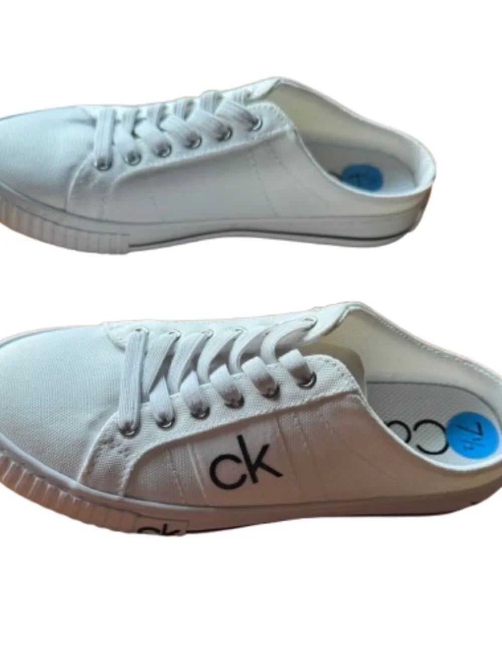 Calvin Klein slide -on sneakers, Size 7.5 - Excellent condition