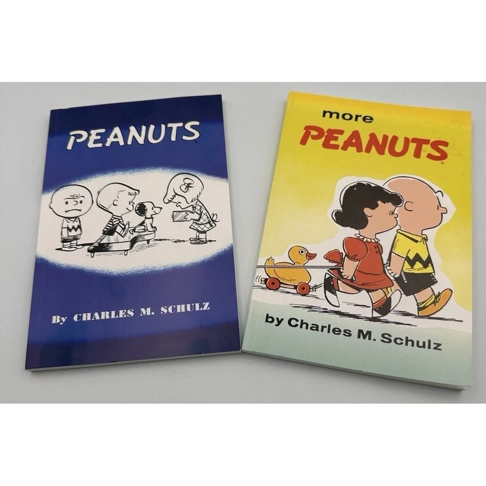 Set of two beloved Peanuts Comic Strip Books NEW Charles‎ Schultz