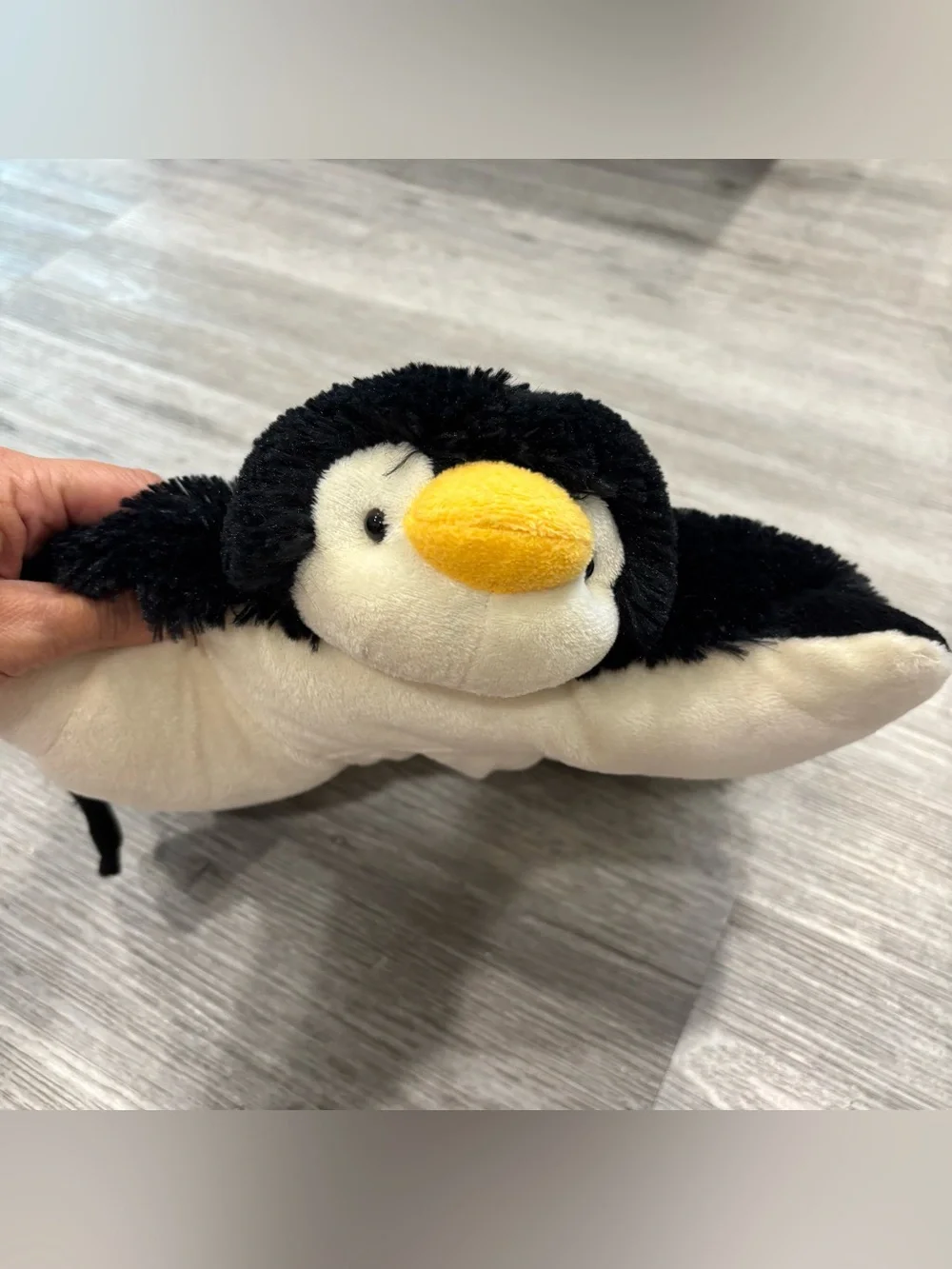 Pillow pets dream lite penguin Small- bed time night light stuffed animal