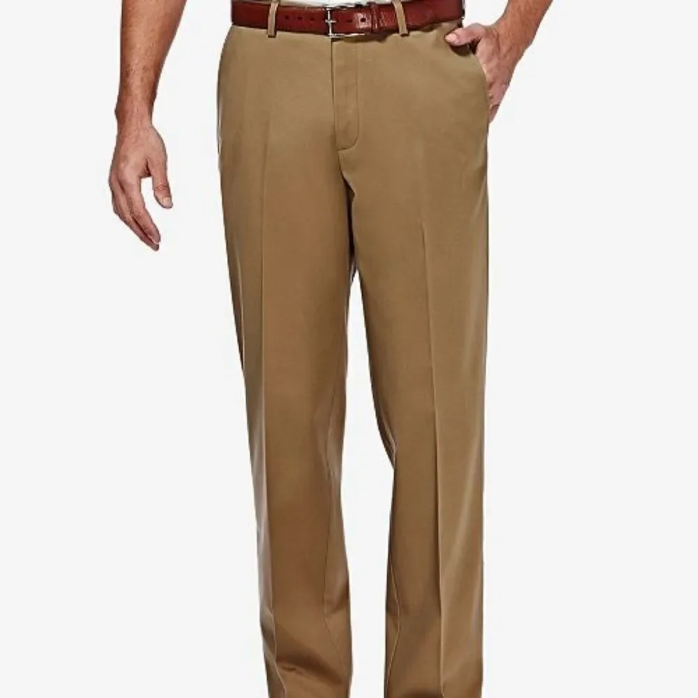 NEW Haggar Classic Fit Flat Front Pants sz 34 x 29