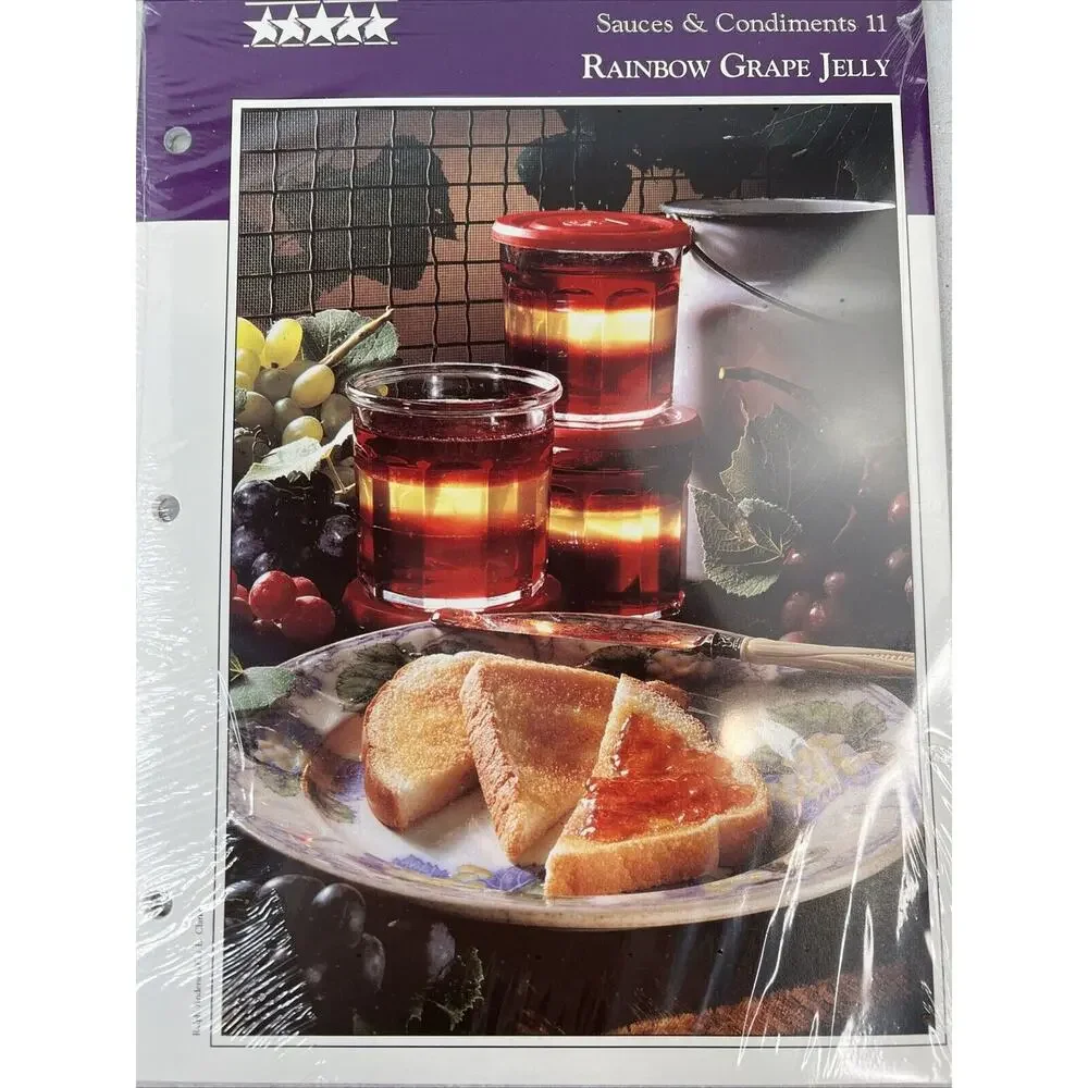 Vintage Southern‎ Living Five Star Recipe Inserts Sauces & Condiments In Wrapper