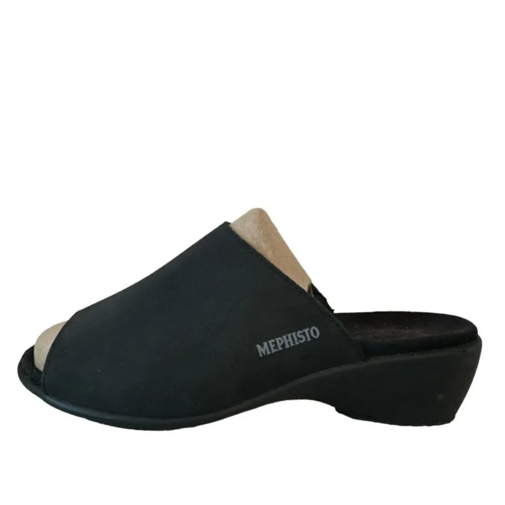 Mephisto black leather