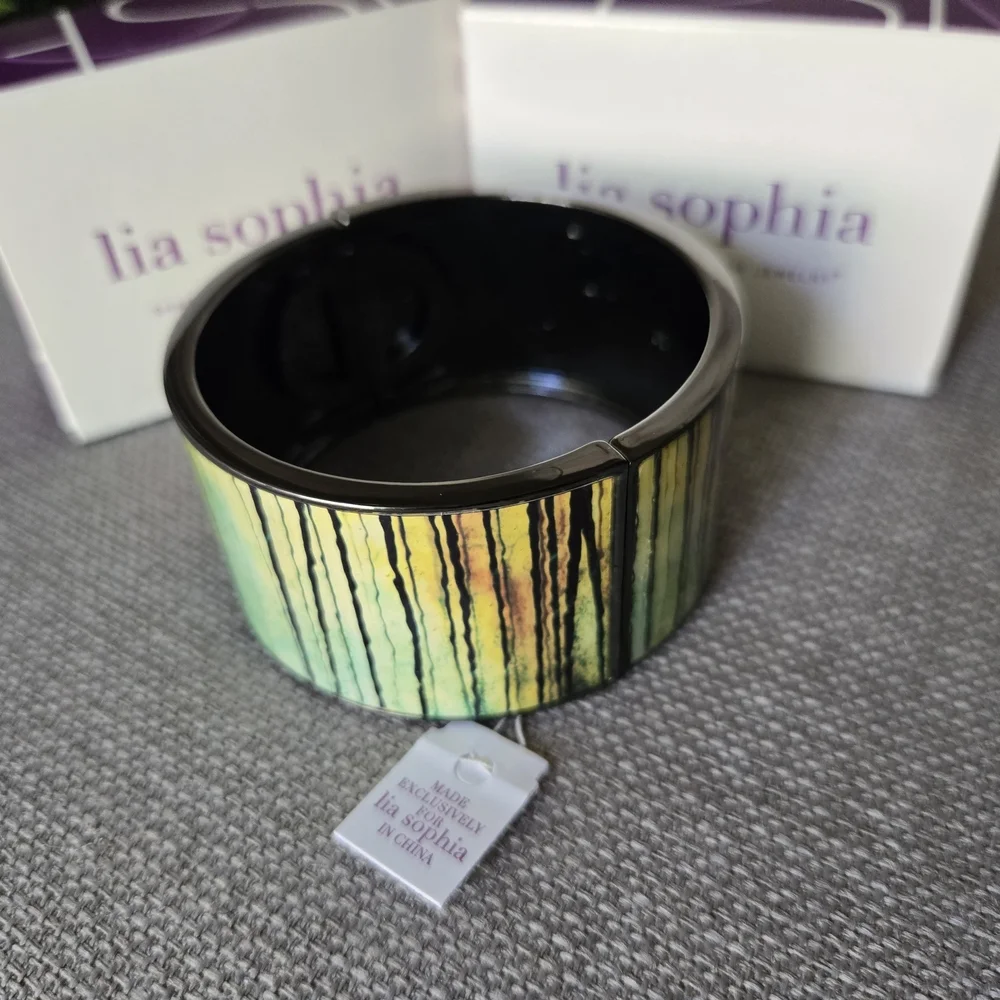 Lia Sophia Multicolor Wide Bangle‎