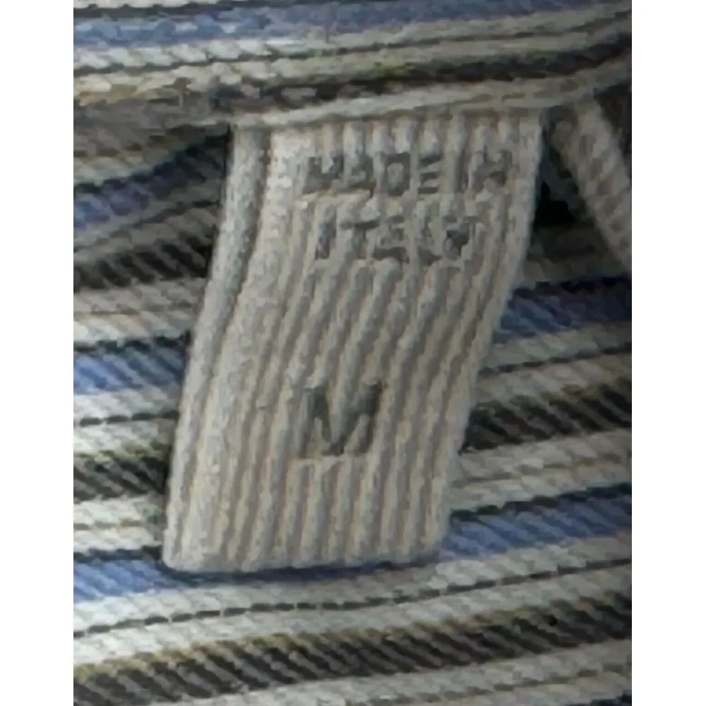 Ermenegildo Zegna Men's Striped Button Down Long Sleeve Dress Shirt Size‎ Medium