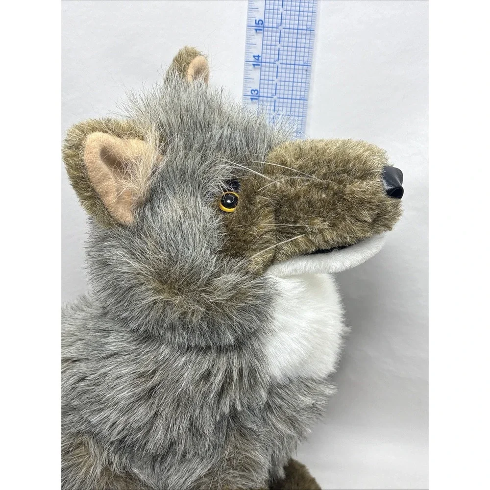 Folkmanis Folktails Coyote Hand Puppet‎ Full Body Plush 16