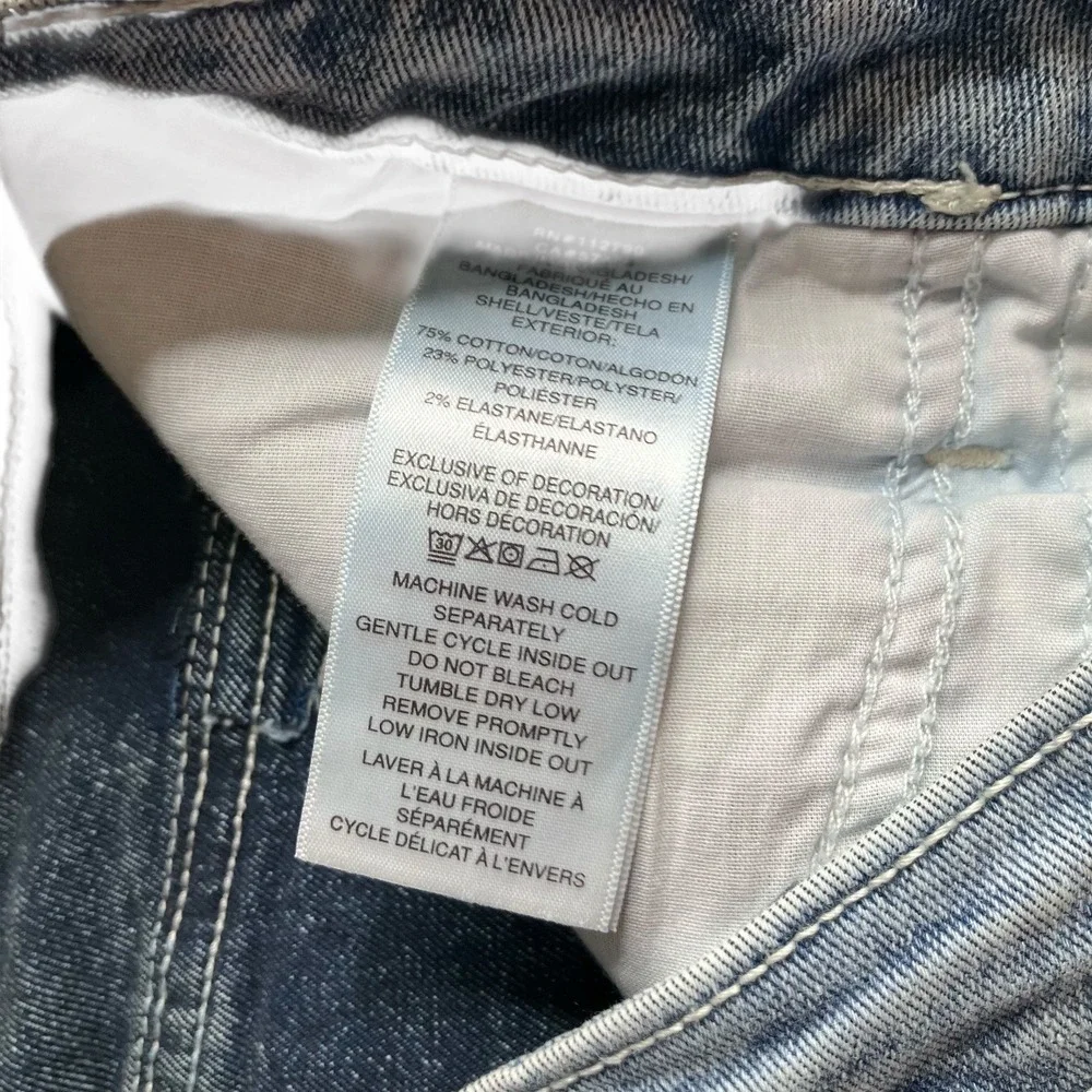 True Religion Joey Mid Rise Flare Jeans‎ Light Sparklin Pear Wam W30X32