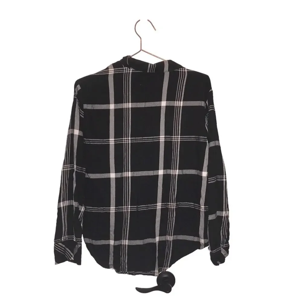 Victoria's Secret Plaid Pajama Top size small
