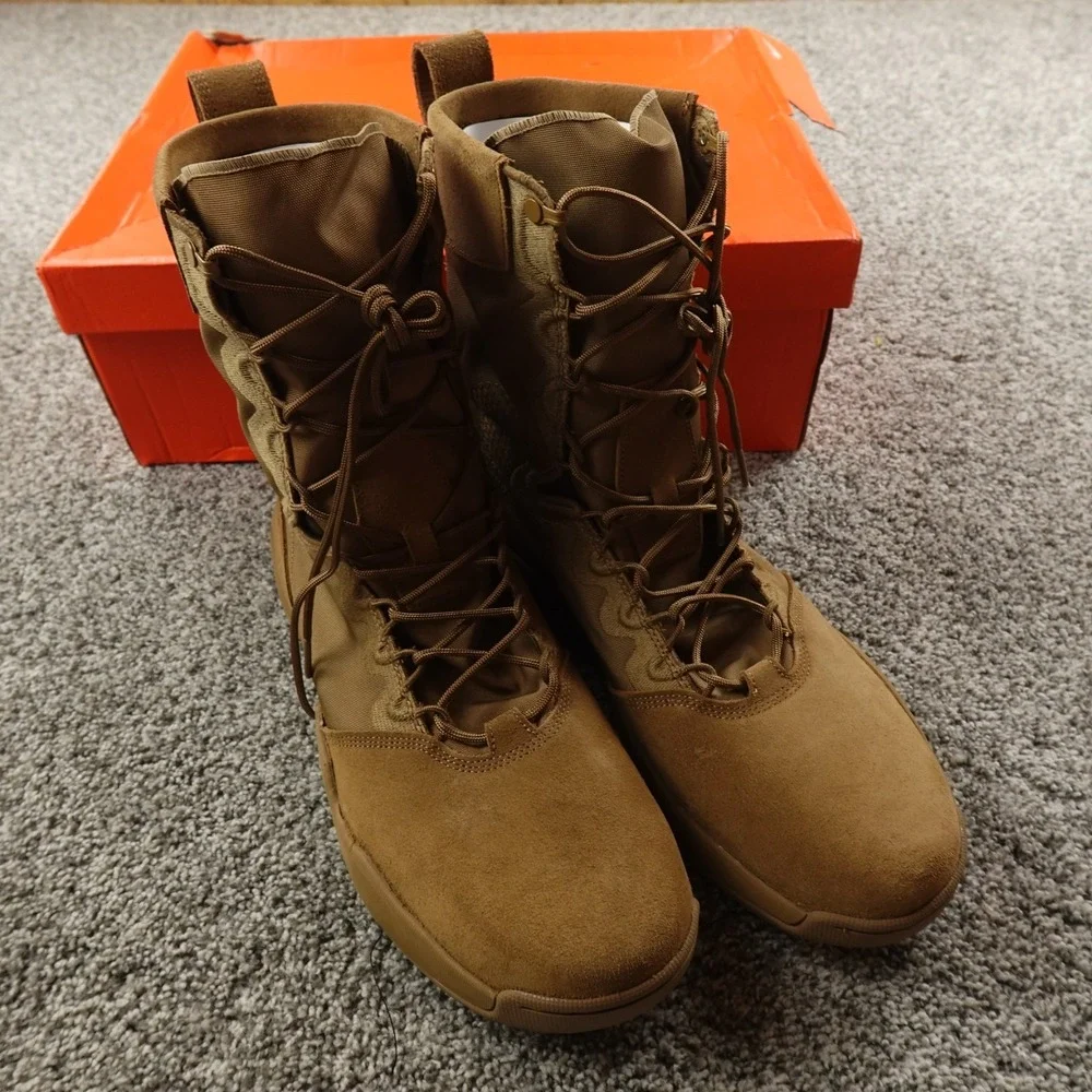 NEW Nike Boots Mens 15 SFB B2 Coyote Brown Tactical Combat Military‎ FN3720-900
