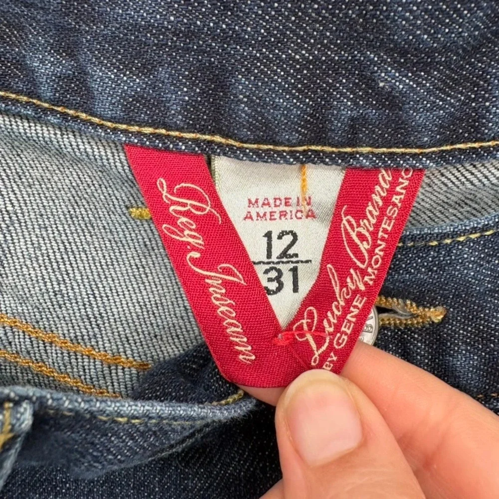 Lucky Brand Jeans Womens 12/31‎ Blue Sweet N Low Bootcut Dark Wash