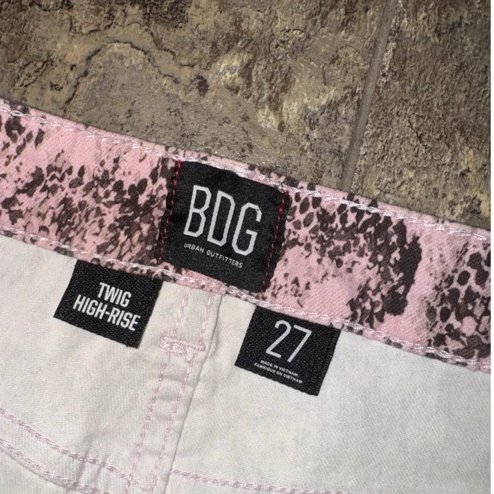 BDG snake print