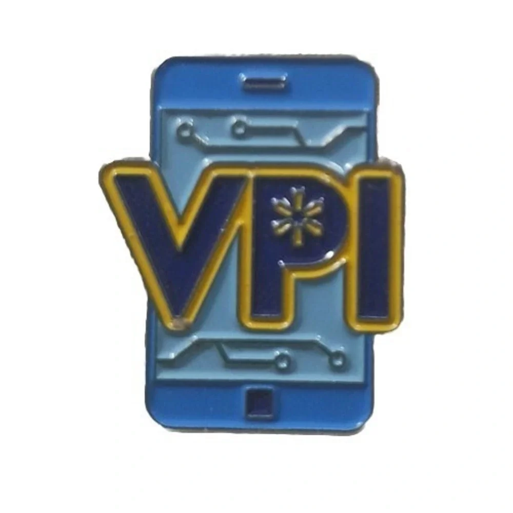 Walmart VPI Volume Producing Item‎ Hat Lapel Pin Badge Employee Recognition