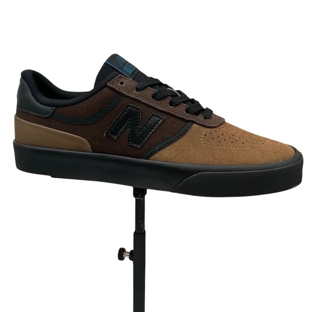 New Balance Mens S224 Numeric Suede Skate‎ Lifestyle Sneakers Size 4 Brown