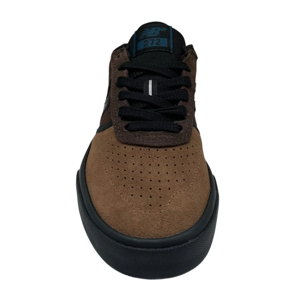 New Balance logo worn