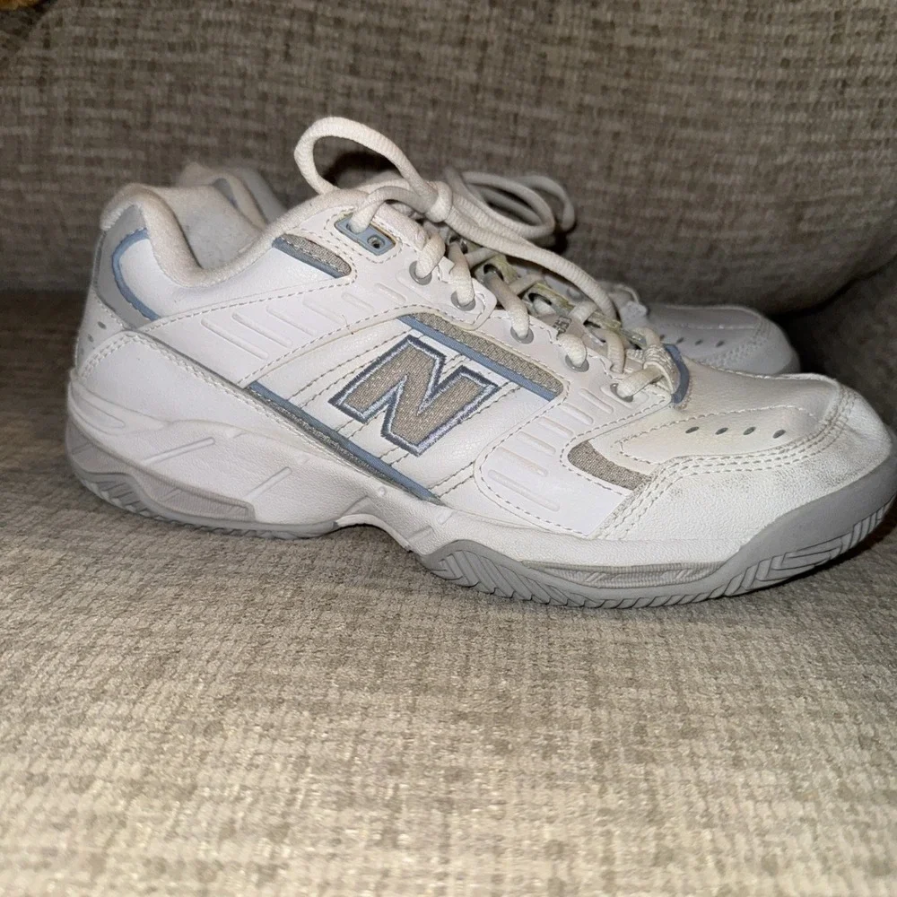New Balance periods fabric white