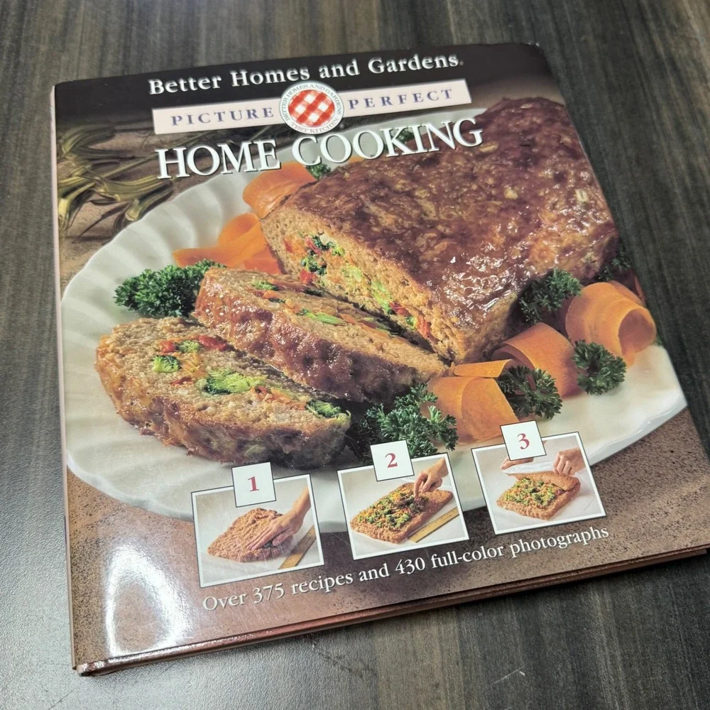 Better‎ Homes and Gardens Picture Perfect Home Cooking Cookbook Recipes