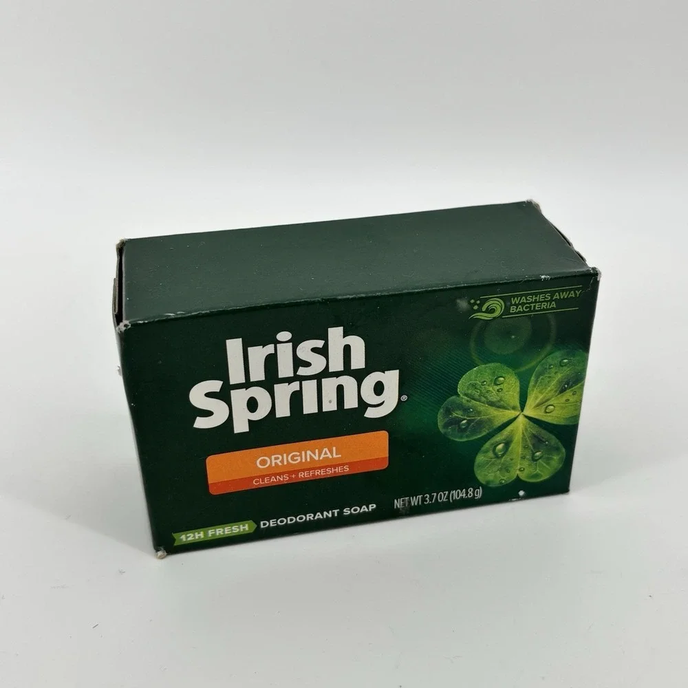 Irish Spring Original Deodorant Bar Soap 3.7 Ounce 1‎ Bar