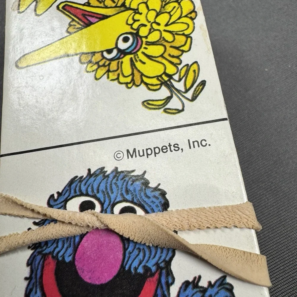 Vintage‎ Sesame Street Muppet Cardboard Dominoes - 23