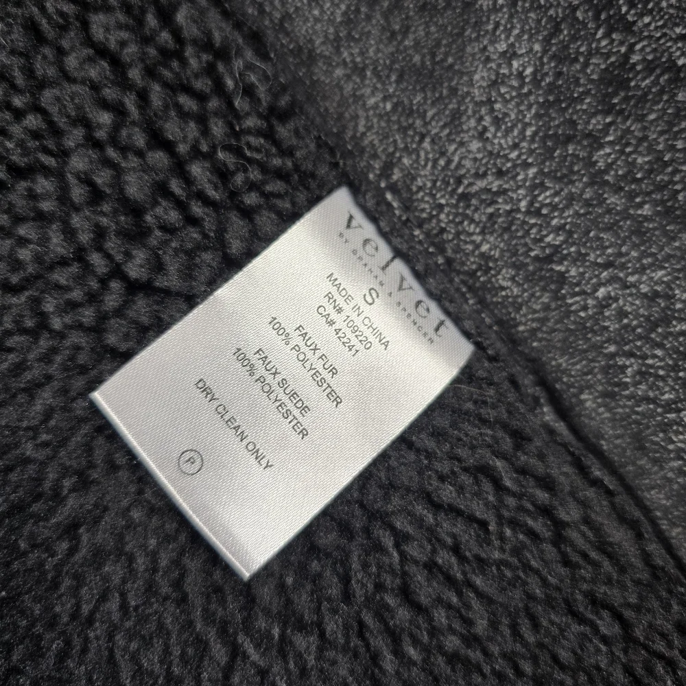 Anthropologie never suede velvet