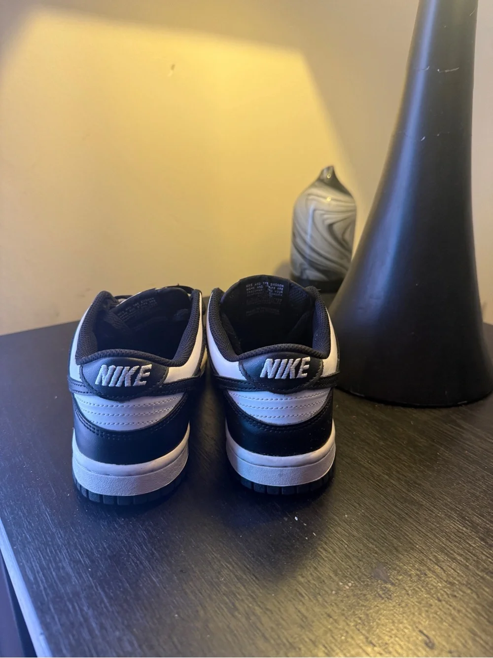 Nike black white