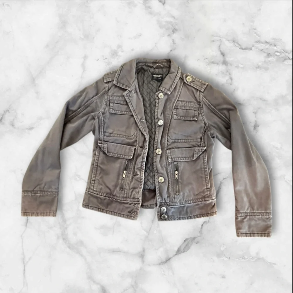 American Eagle Outfitters gray utility
