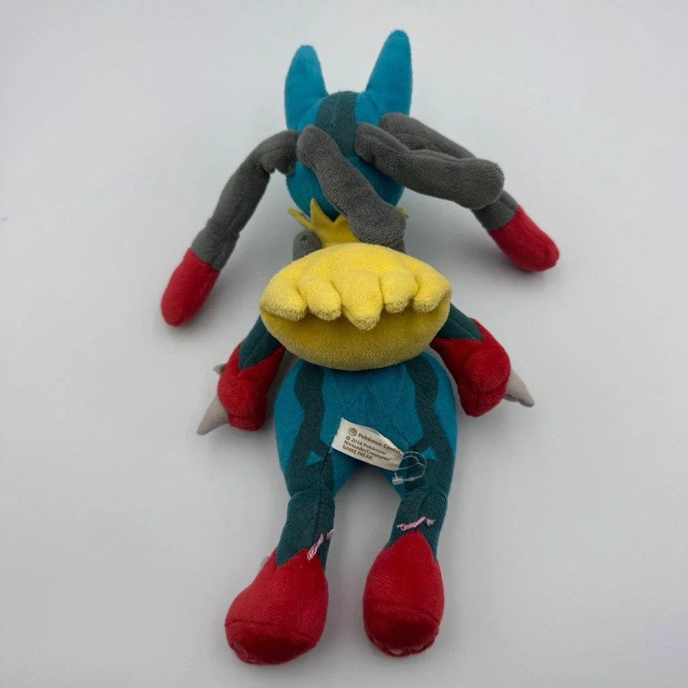 Pokemon Plush Lot Mega Lucario Pokemon Center Bulbasaur TOMY Eevee Bundle 3pc‎