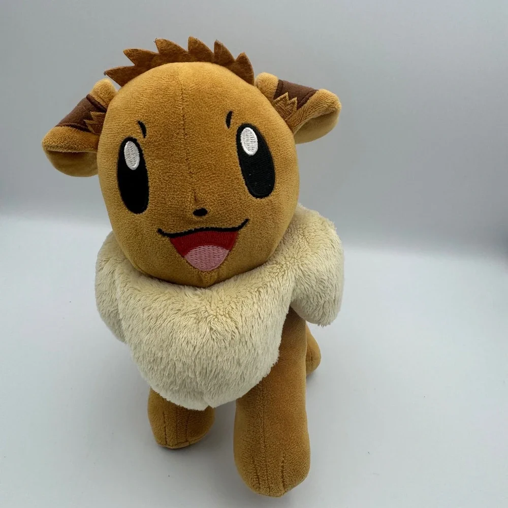 Pokemon Plush Lot Mega Lucario Pokemon Center Bulbasaur TOMY Eevee Bundle 3pc‎
