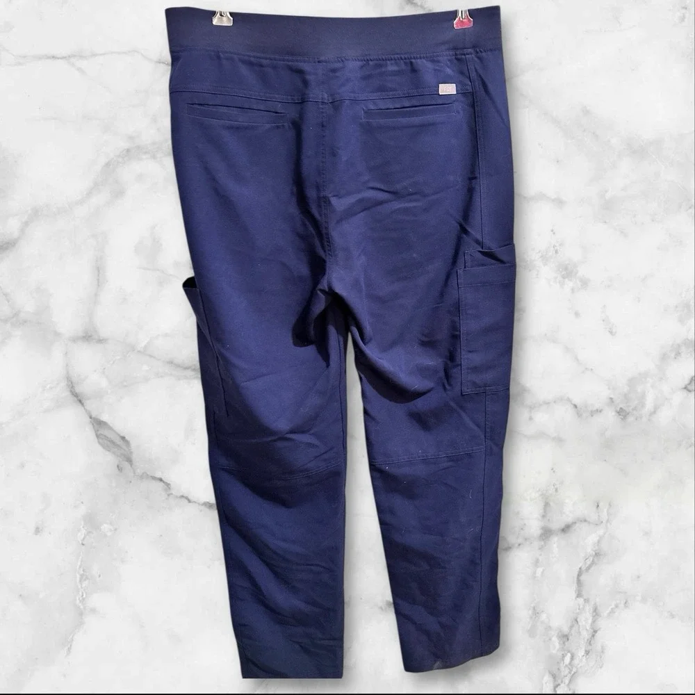 Figs Technical Collection‎ Men's Cargo Scrub Pants Style T2001 Blue size Large