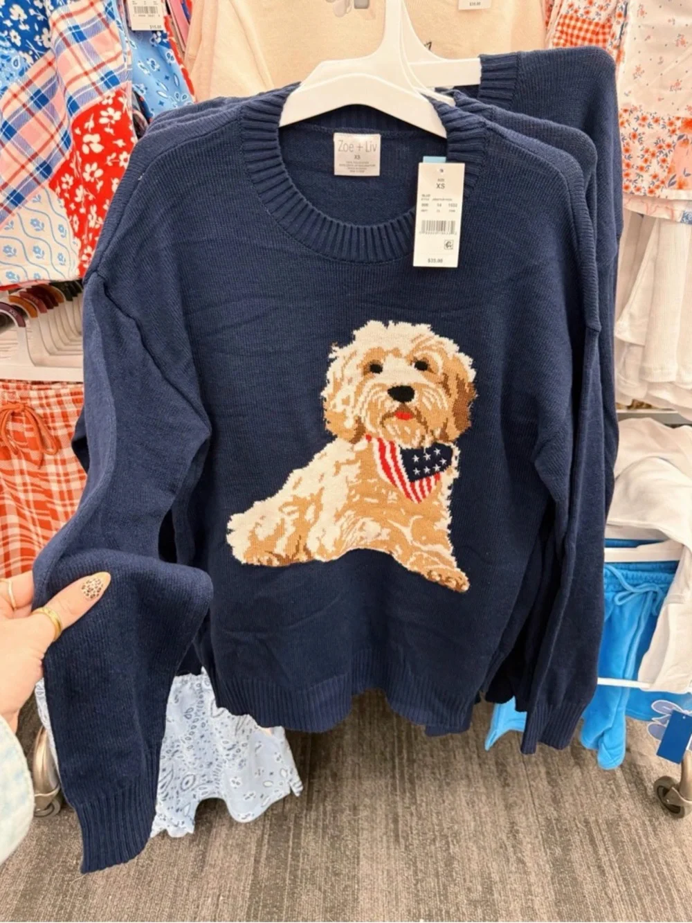 Target americana dog