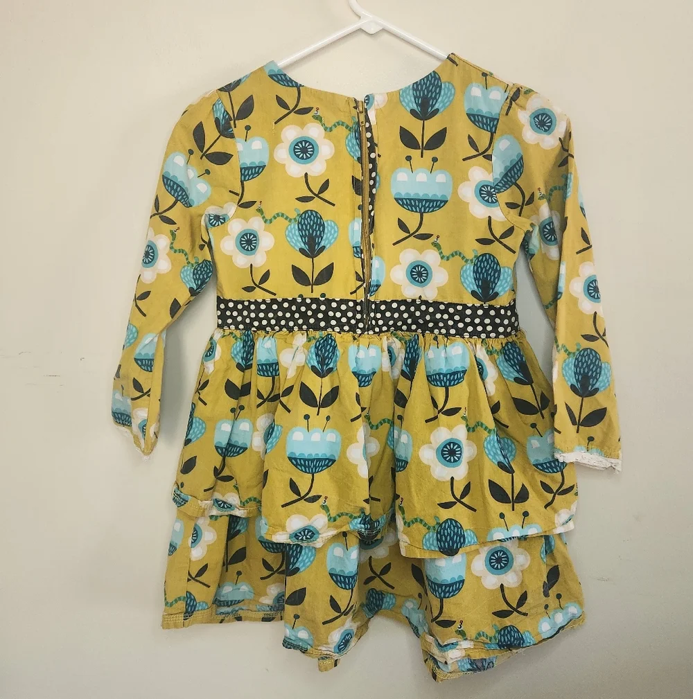 Girls Jelly The Pug Ruffle Top Sz 14