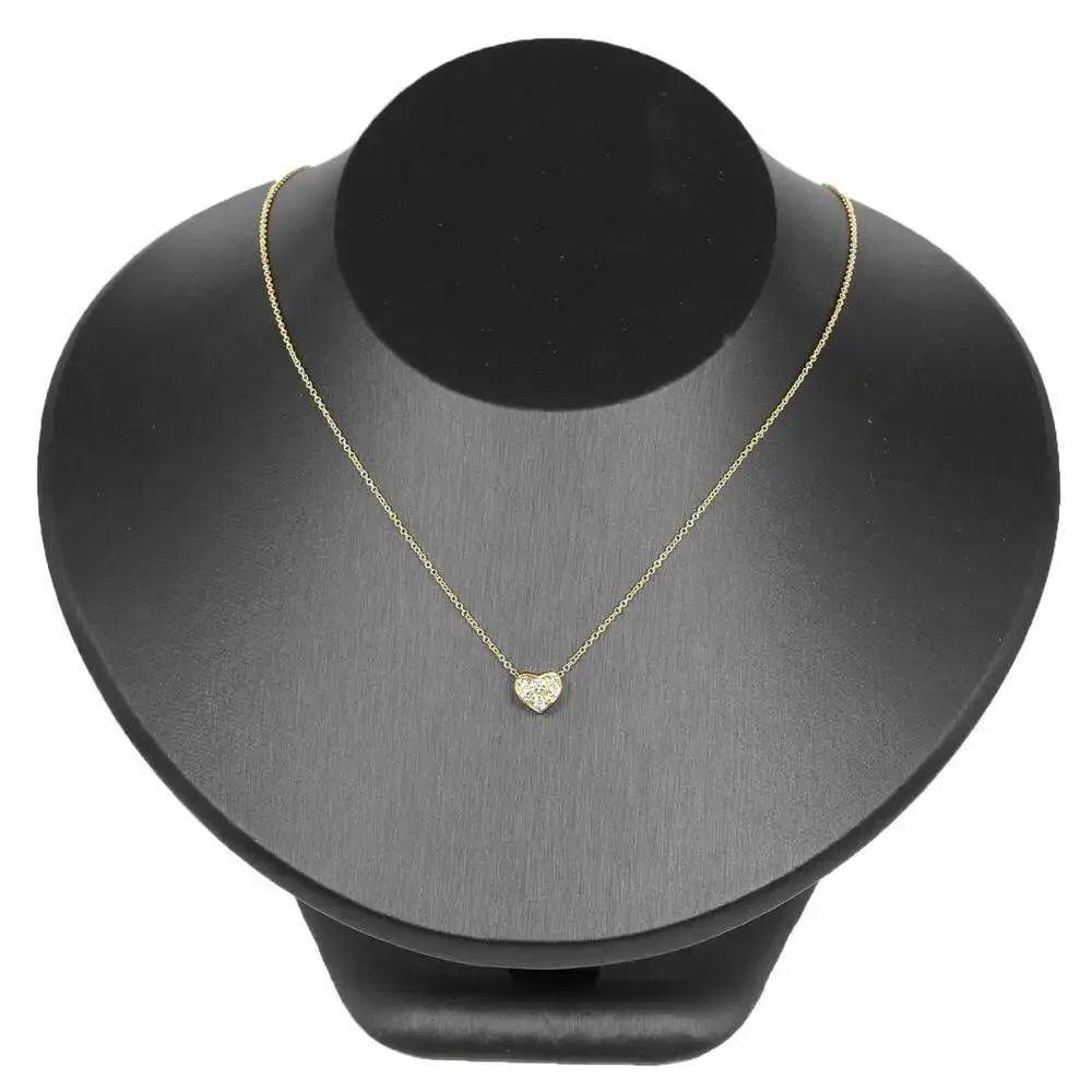 TIFFANY 18k Gold Heart Necklace