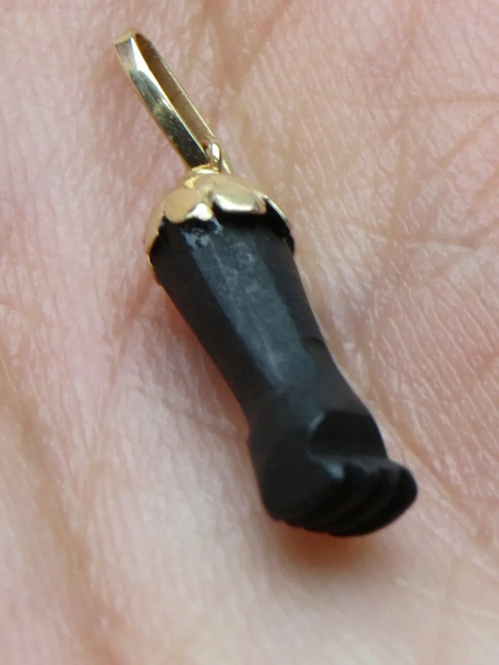 14k Coral Asabachi protection Evil eye  Pendent