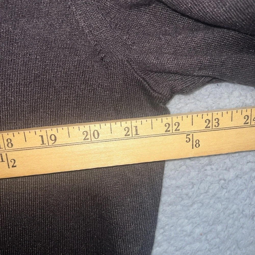Banana Republic‎ Sweater Men's Sz L Brown Cashmere Silk Luxury Blend V Neck